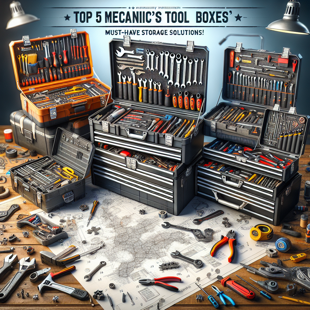 Top 5 Mechanic's Tool Boxes: Must-Have Storage Solutions!