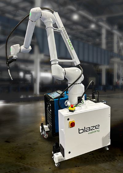 Productive Robotics Welding Blaze Mobile MAX back view